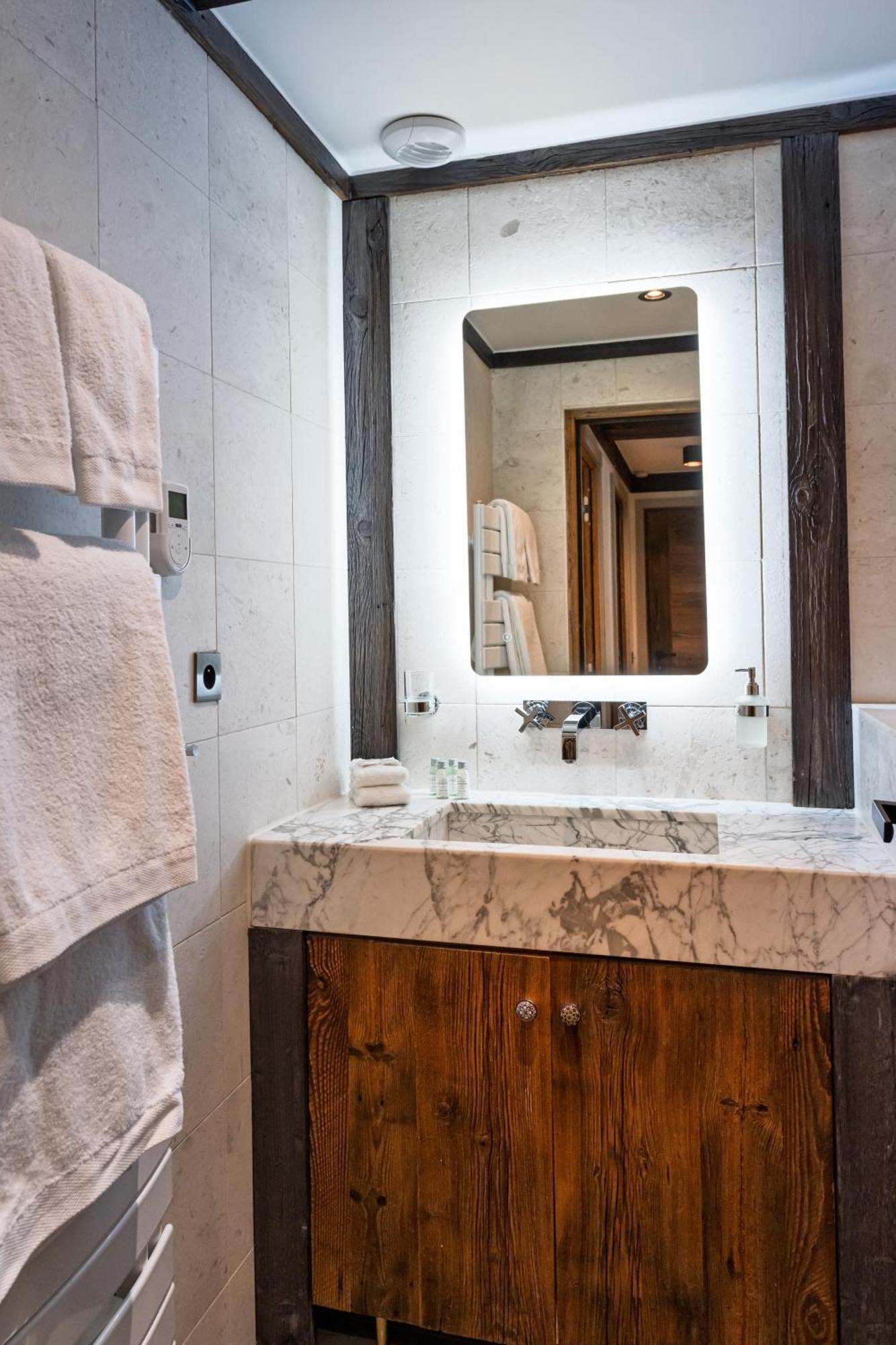 Luxury Suite 70M2 Balcon Courchevel1850 Parking Bagian luar foto