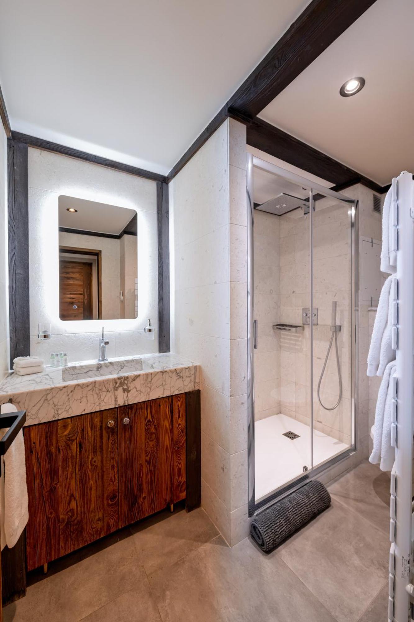 Luxury Suite 70M2 Balcon Courchevel1850 Parking Bagian luar foto