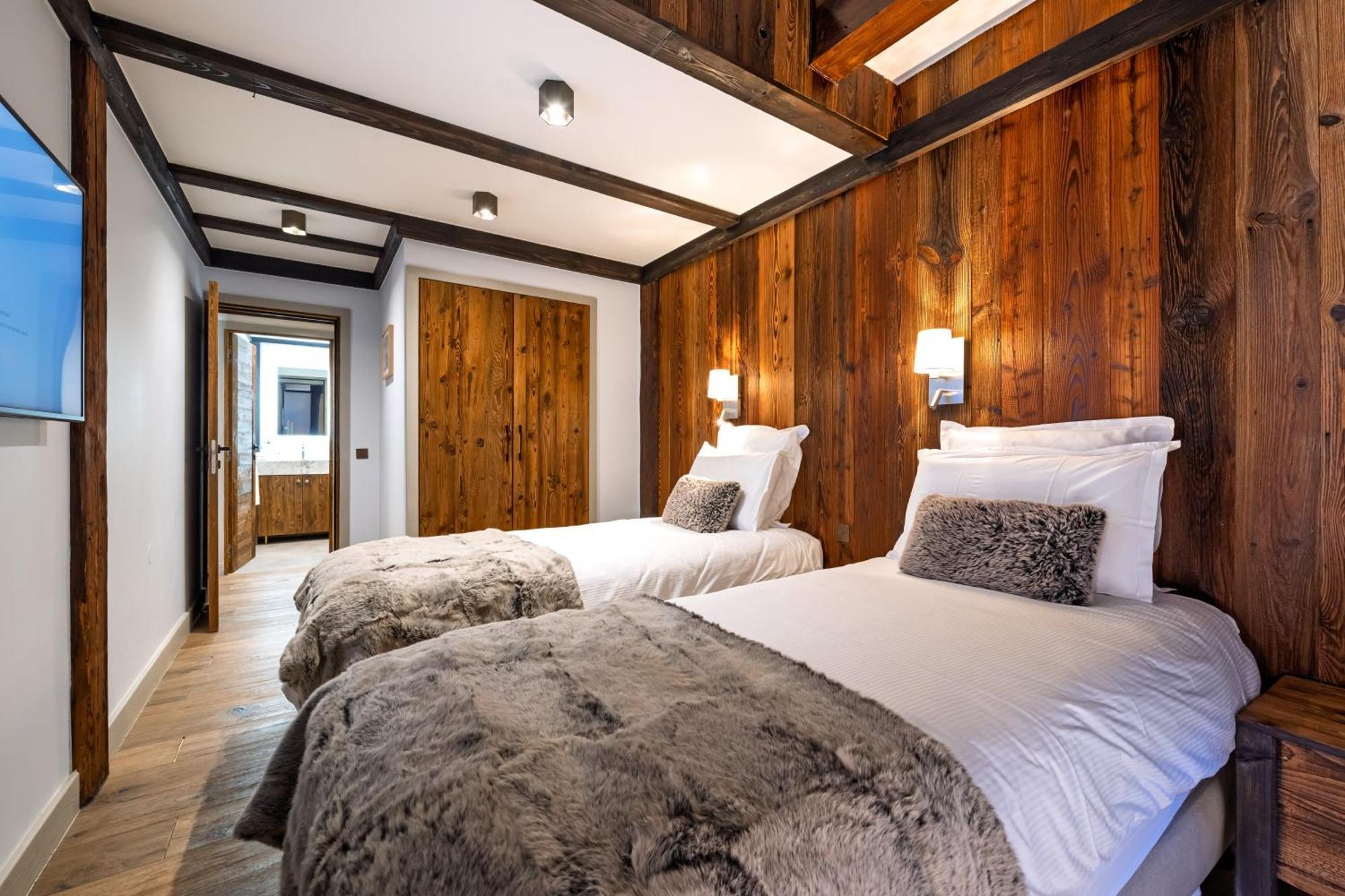 Luxury Suite 70M2 Balcon Courchevel1850 Parking Bagian luar foto
